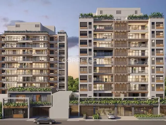 Apartamento 4 quartos e 5 banheiros, à venda, no bairro Brooklin Paulista em São Paulo