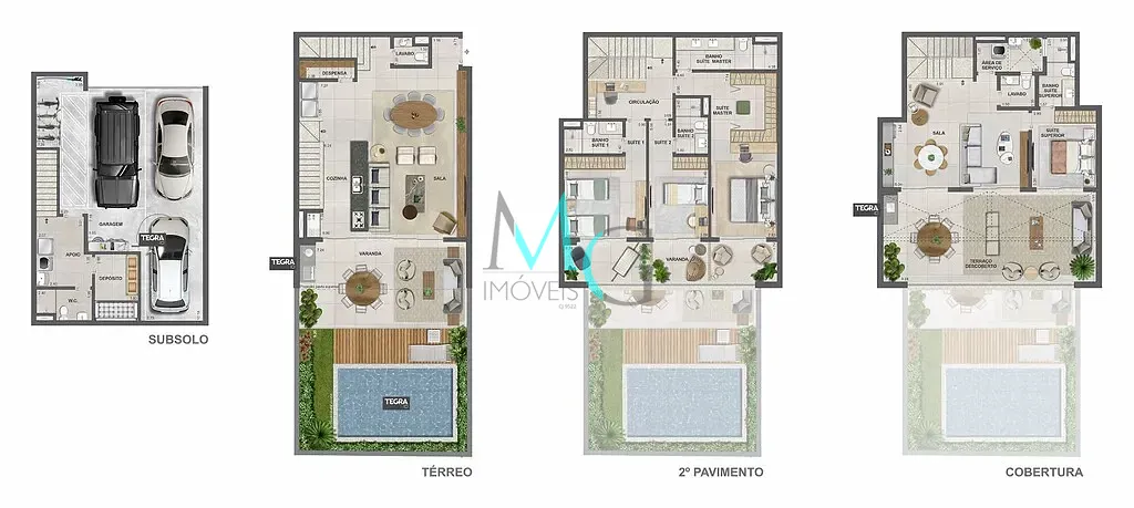 Casa, 3 quartos, 326 m² - Foto 45