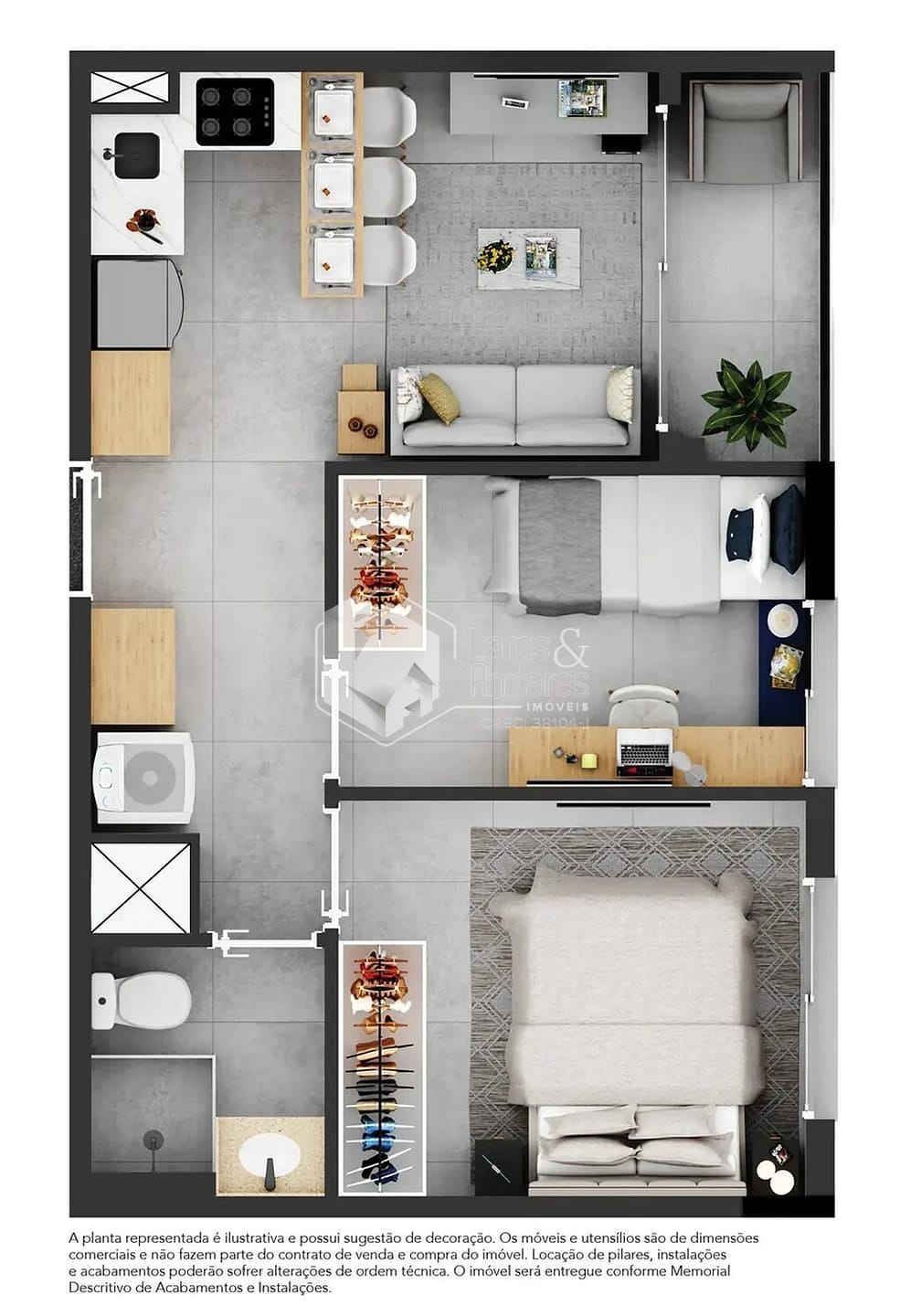 Apartamento, 2 quartos, 49 m² - Foto 27