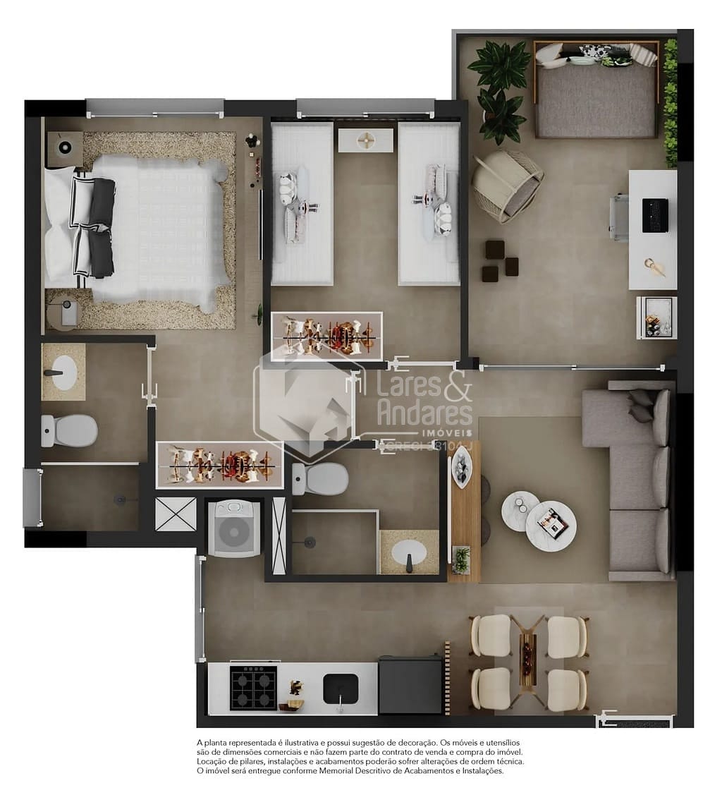 Apartamento, 2 quartos, 49 m² - Foto 28