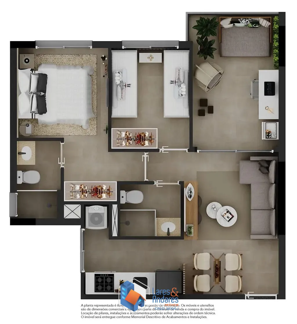 Apartamento, 2 quartos, 35 m² - Foto 28