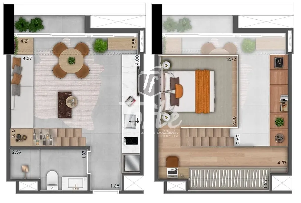 Apartamento, 1 quarto, 48 m² - Foto 23