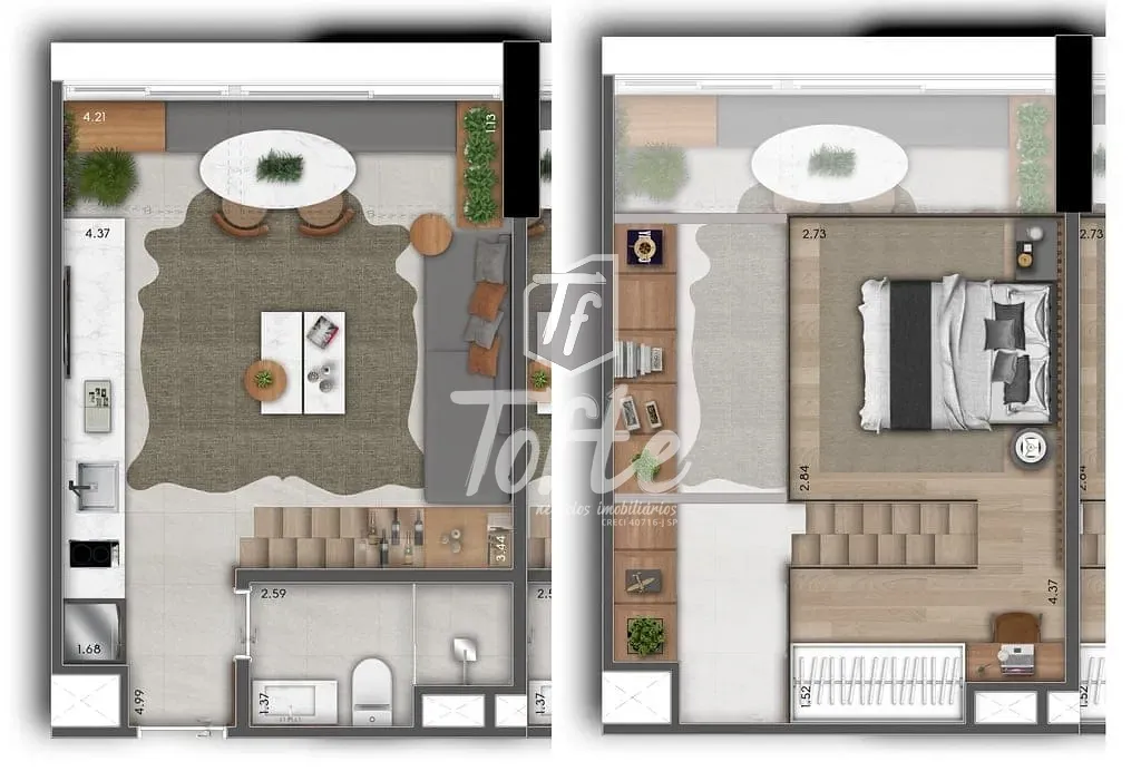 Apartamento, 1 quarto, 48 m² - Foto 25