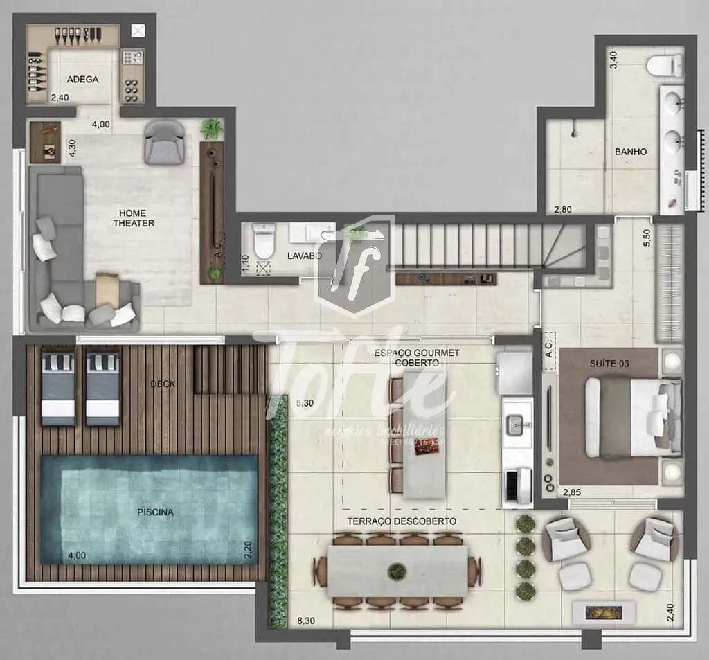 Apartamento, 3 quartos, 138 m² - Foto 43