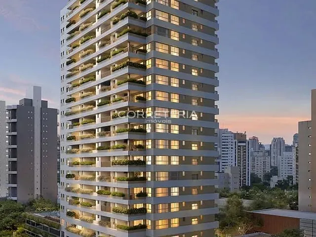 Apartamento 2 quartos e 3 banheiros, à venda, no bairro Moema em São Paulo