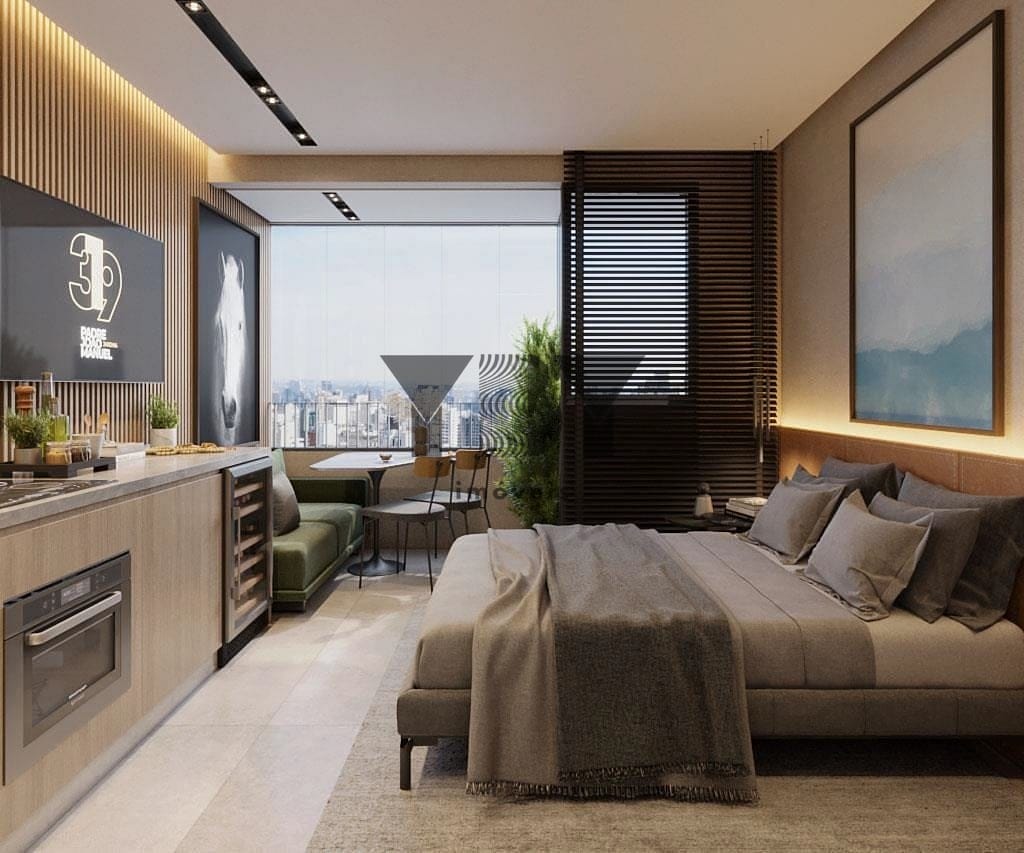 Apartamento, 1 quarto, 23 m² - Foto 2