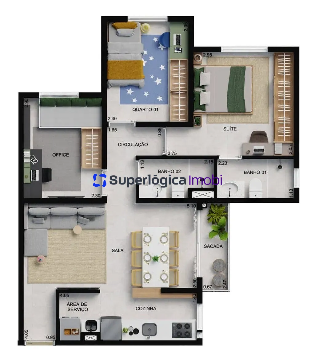 Apartamento, 3 quartos, 108 m² - Foto 18