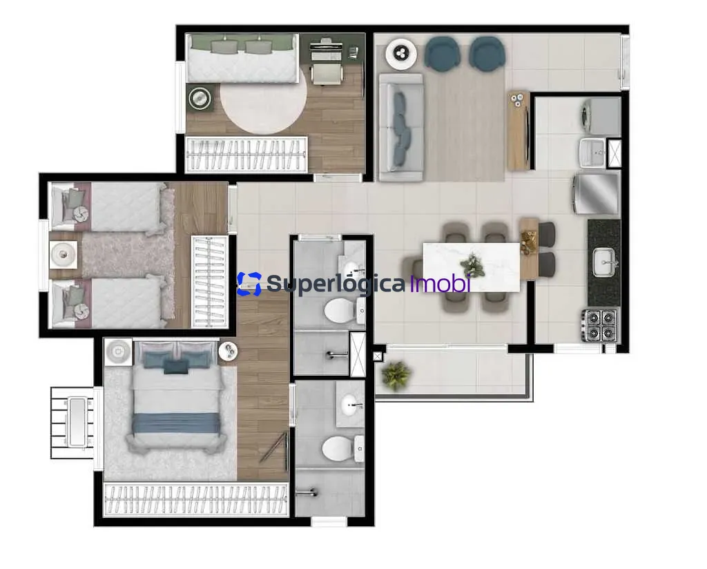 Apartamento, 3 quartos, 108 m² - Foto 19
