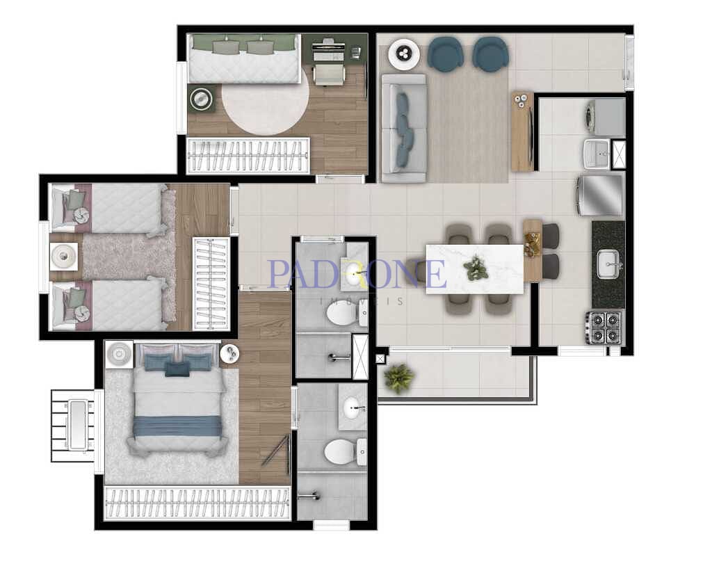 Apartamento à venda com 2 quartos, 42m² - Foto 19