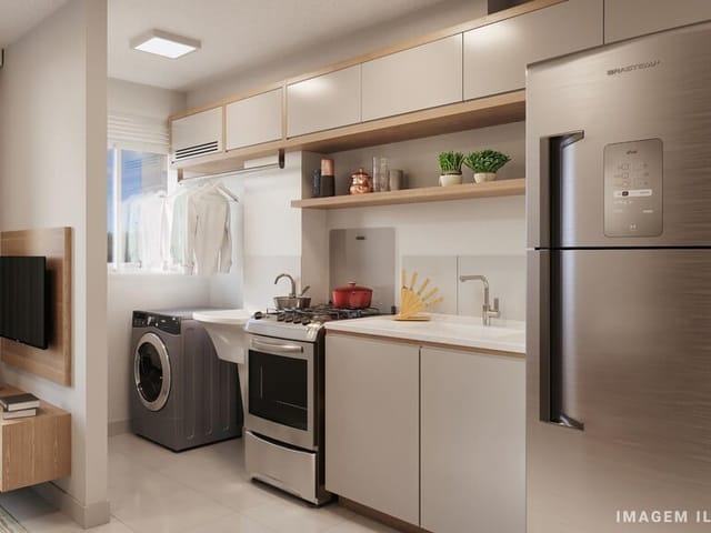 Foto do Apartamento - Apartamento à venda 2 Quartos 1 Vaga 40.85M² Anchieta Rio de Janeiro - RJ | Residencial Tulum | MG IMÓVEIS