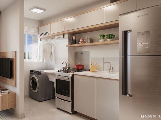 Foto do Apartamento - Apartamento à venda 2 Quartos 1 Vaga 40.49M² Anchieta Rio de Janeiro - RJ | Residencial Tulum | MG IMÓVEIS