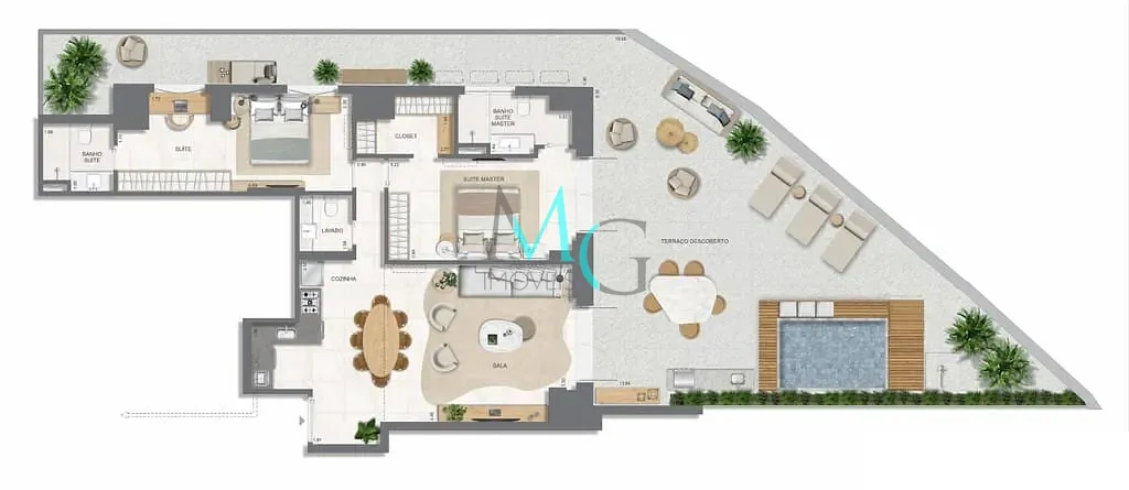 Apartamento, 3 quartos, 177 m² - Foto 82