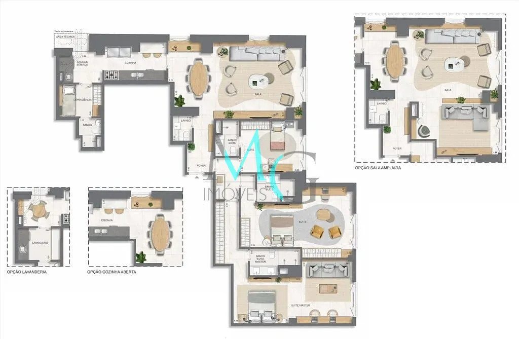 Apartamento, 3 quartos, 131 m² - Foto 63