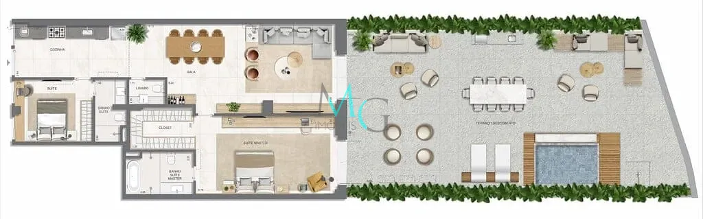 Apartamento, 3 quartos, 131 m² - Foto 84