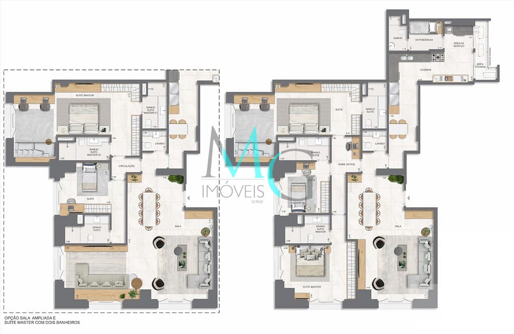 Apartamento, 4 quartos, 171 m² - Foto 68