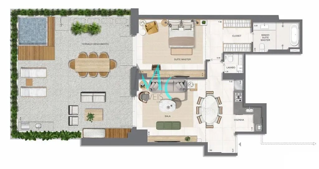 Apartamento, 4 quartos, 171 m² - Foto 56