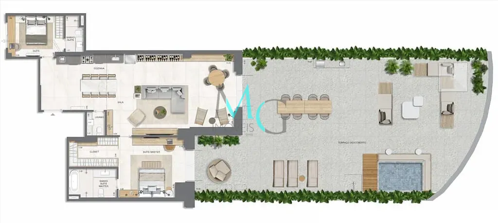 Apartamento, 4 quartos, 171 m² - Foto 85