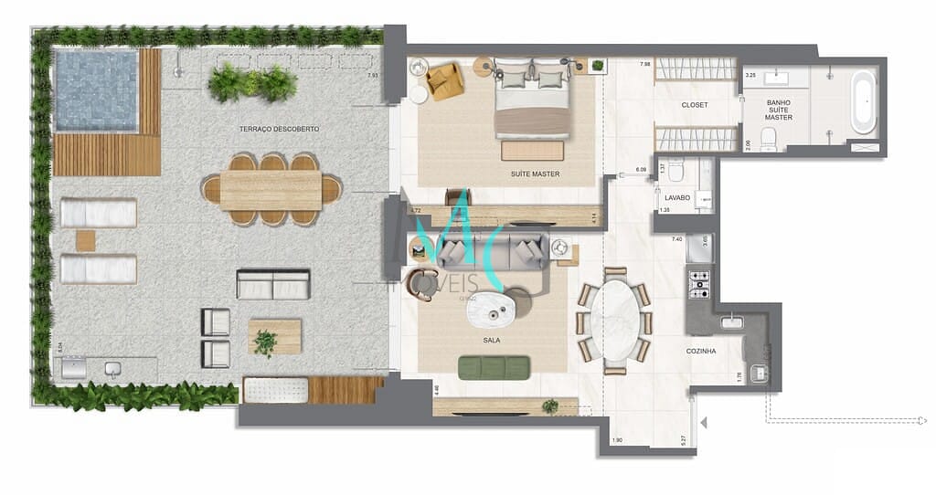 Apartamento, 4 quartos, 192 m² - Foto 56