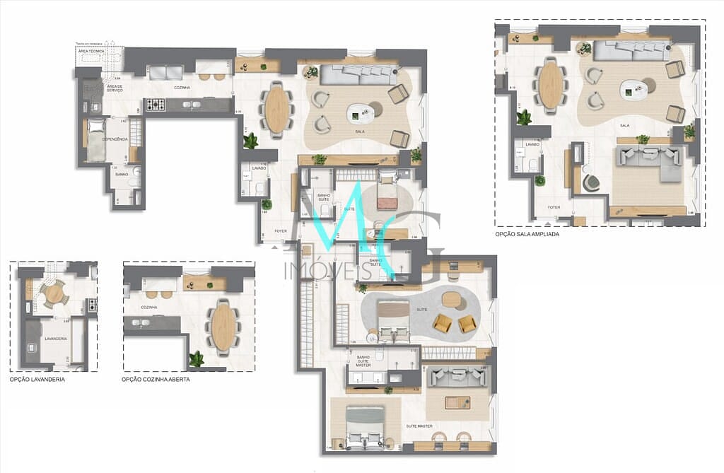 Apartamento, 4 quartos, 192 m² - Foto 63