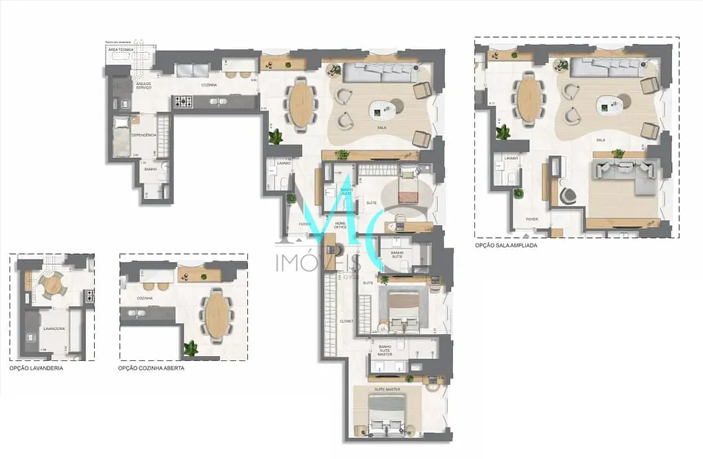 Apartamento, 4 quartos, 192 m² - Foto 48