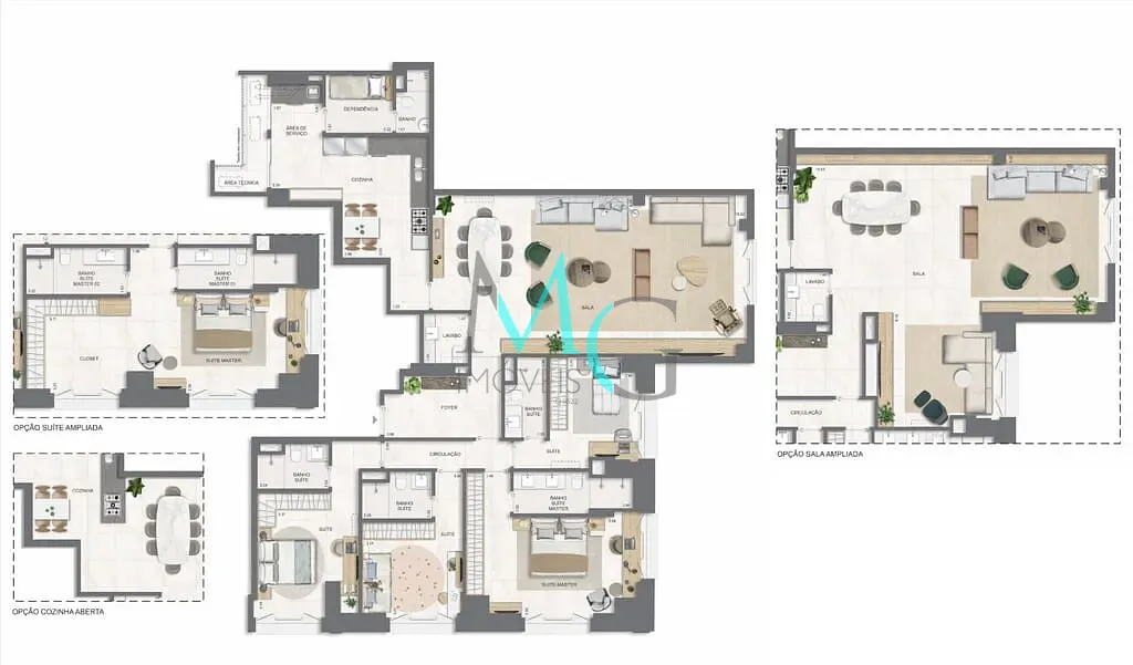 Apartamento, 4 quartos, 192 m² - Foto 77