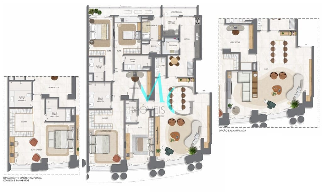 Apartamento, 3 quartos, 131 m² - Foto 79