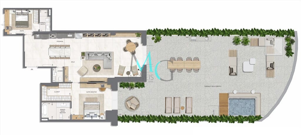 Apartamento, 3 quartos, 131 m² - Foto 85