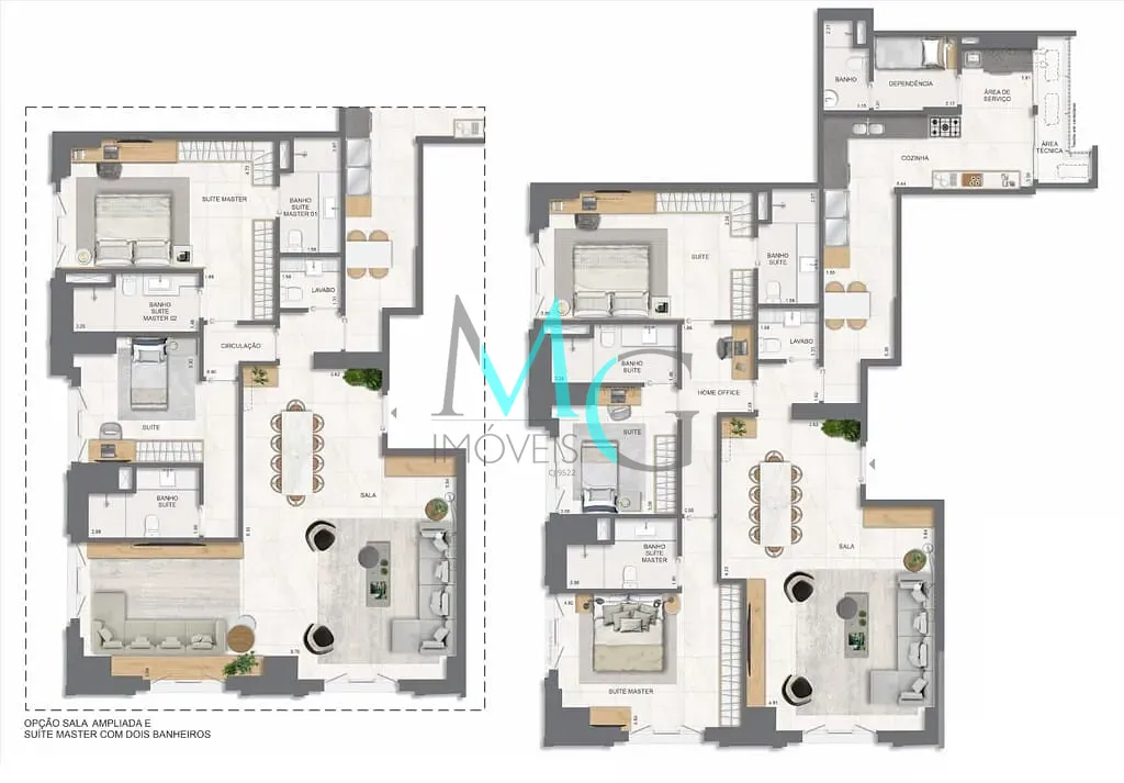 Apartamento, 3 quartos, 131 m² - Foto 57