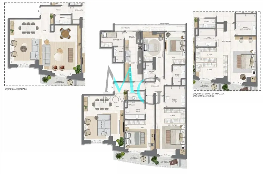 Apartamento, 3 quartos, 131 m² - Foto 75
