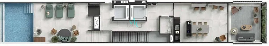 Apartamento, 1 quarto, 174 m² - Foto 22