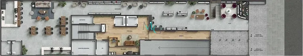 Apartamento, 1 quarto, 174 m² - Foto 24