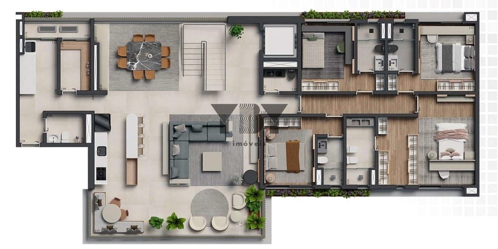 Cobertura, 3 quartos, 360 m² - Foto 33