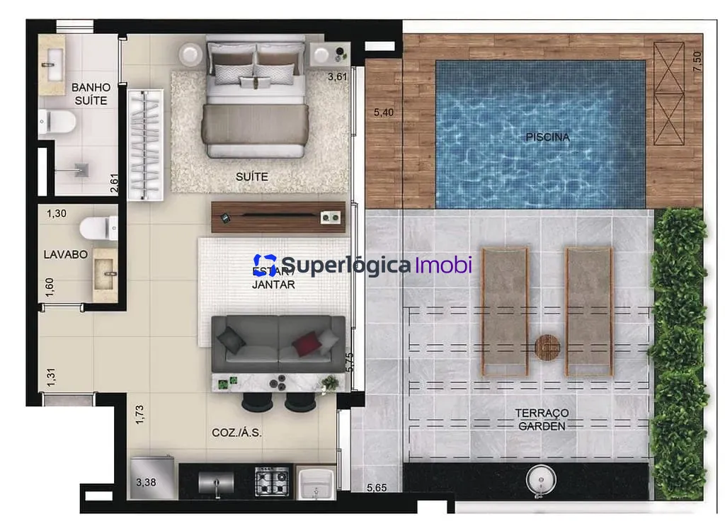 Apartamento, 1 quarto, 83 m² - Foto 24