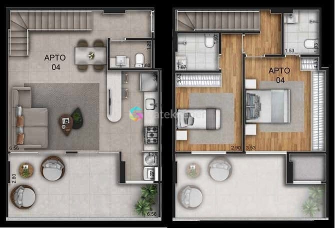 Apartamento à venda com 2 quartos, 117m² - Foto 19