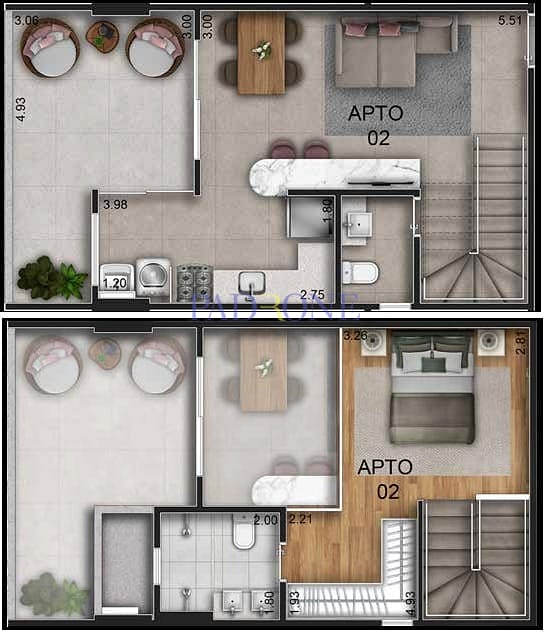 Apartamento à venda com 2 quartos, 102m² - Foto 18