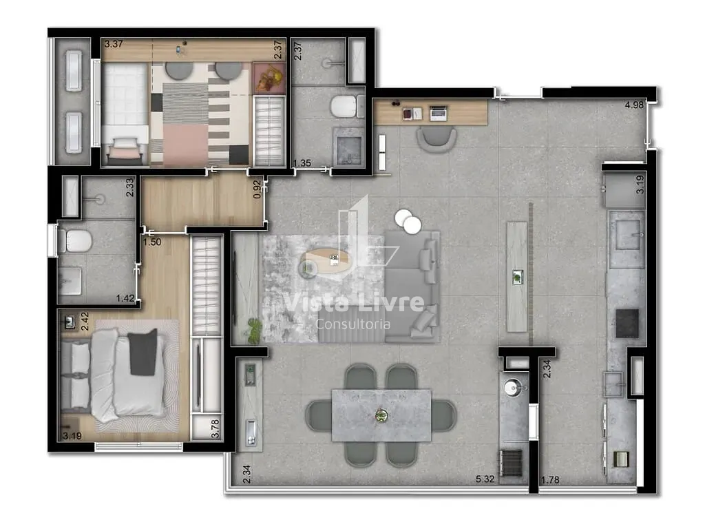 Apartamento, 3 quartos, 85 m² - Foto 22