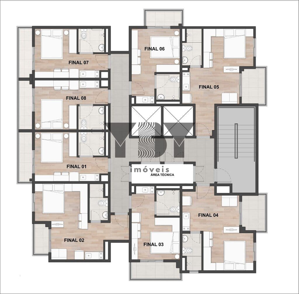 Cobertura à venda com 1 quarto, 47m² - Foto 21