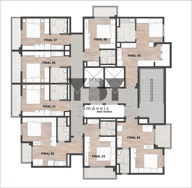 Cobertura à venda com 1 quarto, 47m² - Foto 22