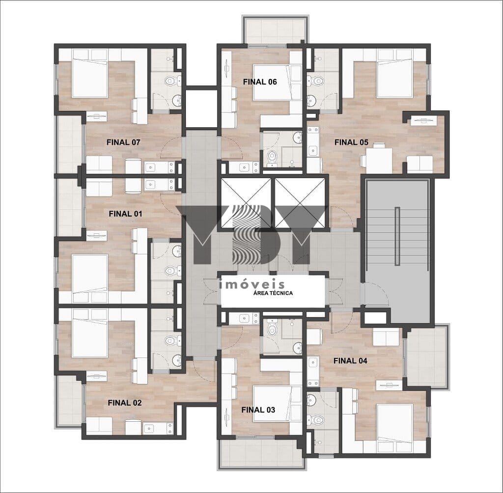 Cobertura à venda com 1 quarto, 47m² - Foto 23