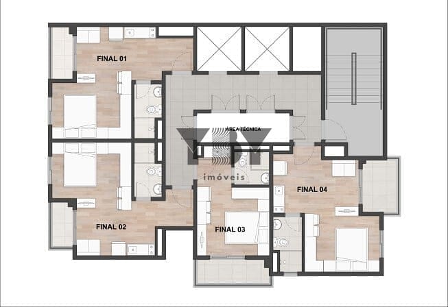 Cobertura à venda com 1 quarto, 47m² - Foto 19