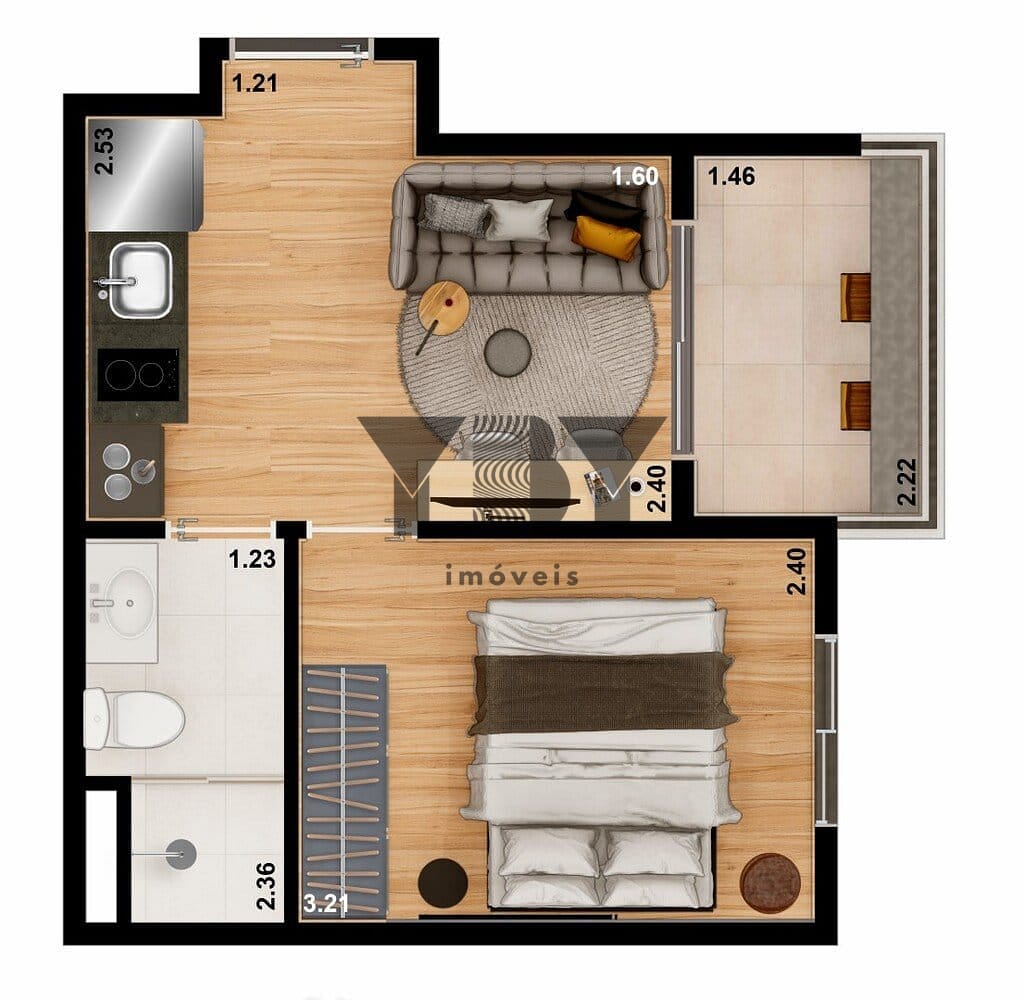 Cobertura à venda com 1 quarto, 47m² - Foto 31