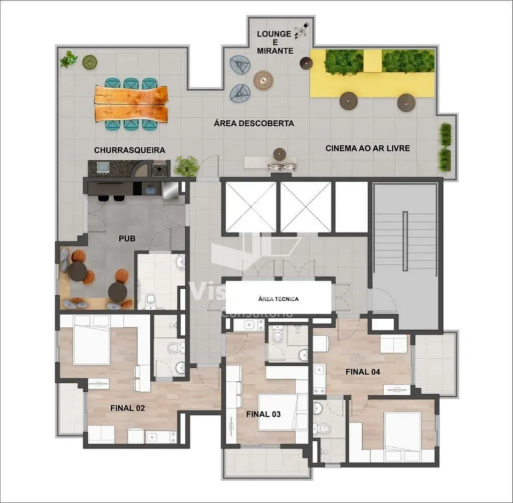 Apartamento, 1 quarto, 29 m² - Foto 18
