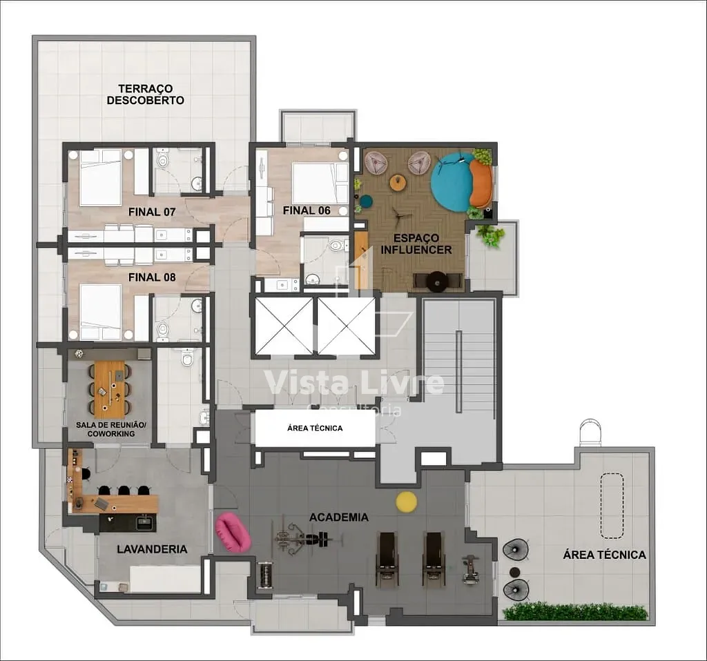 Apartamento, 1 quarto, 29 m² - Foto 12