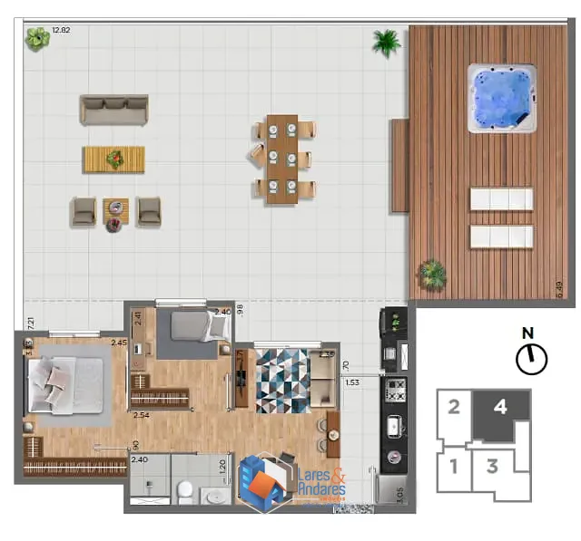 Apartamento, 3 quartos, 57 m² - Foto 22