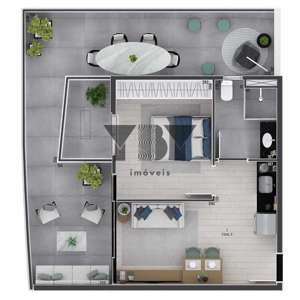 Apartamento, 1 quarto, 31 m² - Foto 24