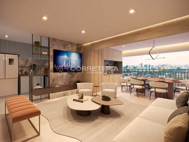 Apartamento 3 quartos e 3 banheiros, à venda, no bairro Jardim das Acácias em São Paulo