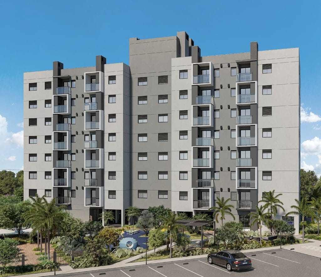 Apartamento à venda com 3 quartos, 54m² - Foto 2