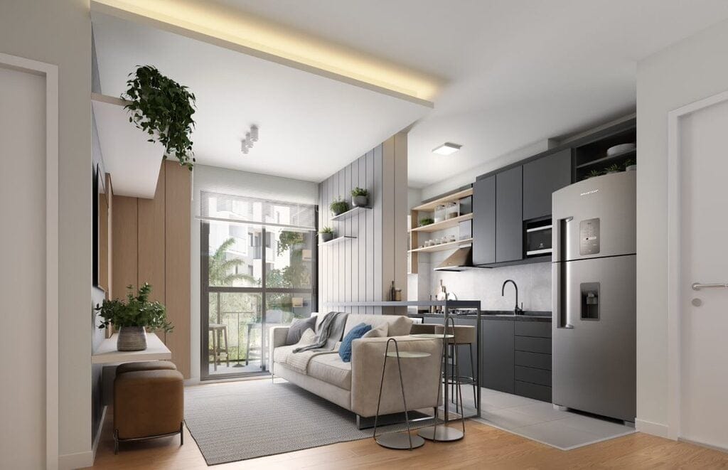 Apartamento à venda com 3 quartos, 54m² - Foto 3