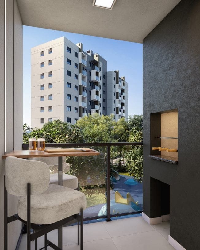 Apartamento à venda com 3 quartos, 54m² - Foto 4