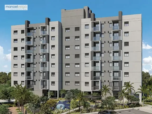 Apartamento 2 quartos e 2 banheiros, à venda, no bairro Hauer em Curitiba